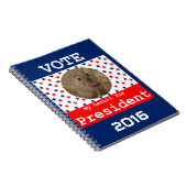 Mijn Gerbil voor President Notitieboek (Rechterzijde)