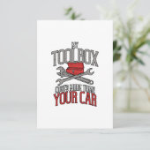 Mijn gereedschapskist kost meer dan je automatisch kaart (Staand voorkant)