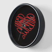 Mijn gescheurde Hartwandklok (Hoek)