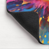 Mijn gespleten kleur Mousepad Muismat (Hoek)