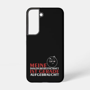 Mijn gespreksbereidheid is nu op! samsung galaxy hoesje