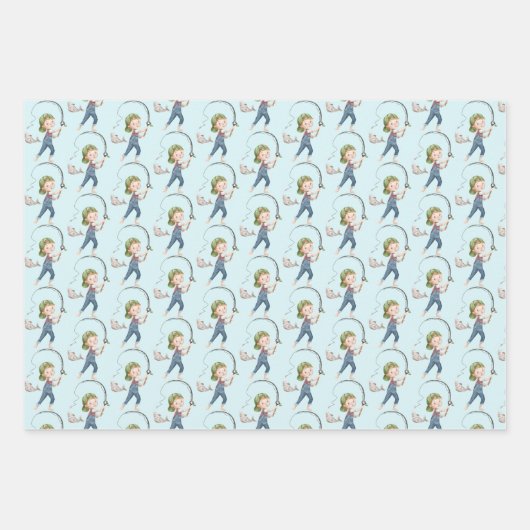 Mijn Geviste boedddeklare papierbladen Inpakpapier Vel (Voorkant 2)