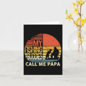 Mijn Geviste Boeddies noemen me Papa Shirt Vaderda Kaart (Gele Bloem)