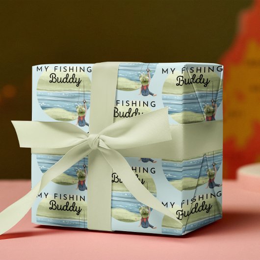 Mijn Geviste Buddy Wrapping Paper Roll Cadeaupapier