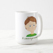 Mijn gevoelens Emoties Grafiek Koffiemok (Voorkant rechts)