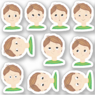 Mijn gevoelens Emoties Grafiek Sticker