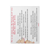 Mijn Gevoelens Gedicht Vul het blanco in Notitieblok (Linkerzijde)