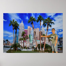 Mijn geweldige hotel in Vegas. Poster