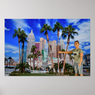 Mijn geweldige hotel in Vegas. Poster