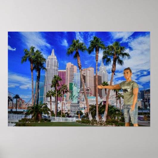 Mijn geweldige hotel in Vegas. Poster (Voorkant)