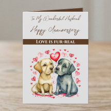Mijn geweldige man schattige honden Jubileum