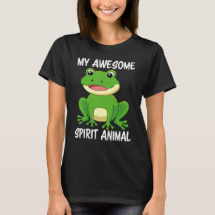 Mijn Geweldige spirituele dier is een kikkeramfibi T-shirt