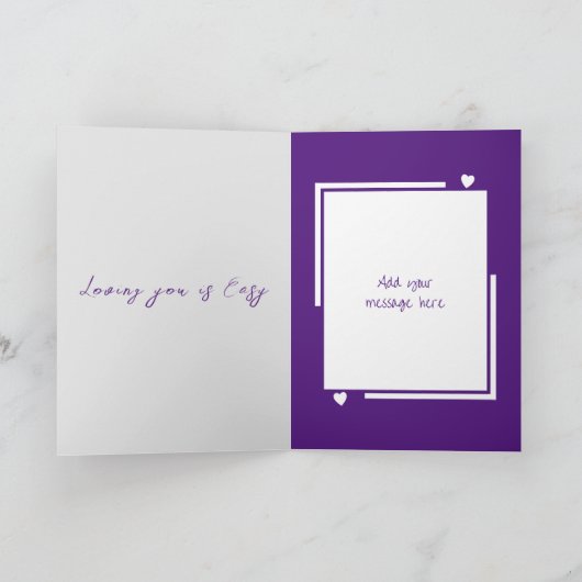 Mijn geweldige Vrouw kat liefde Jubileum Kaart (Binnen)