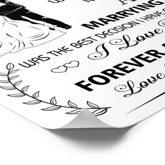 Mijn geweldige vrouw poster (Hoek)