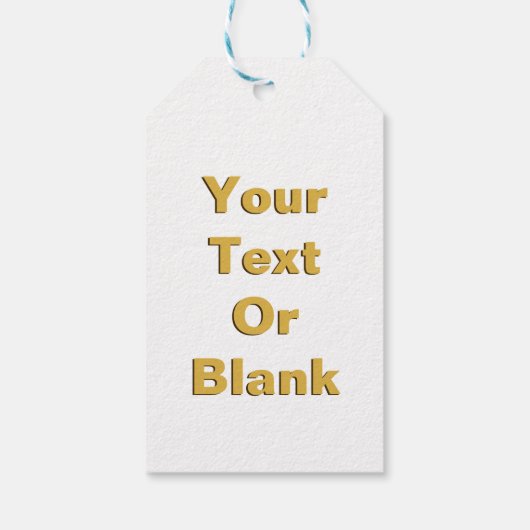 Mijn gewicht in goud cadeaulabel (Achterkant)