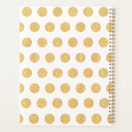 Mijn gezegende weekplanner planner (Achterkant)