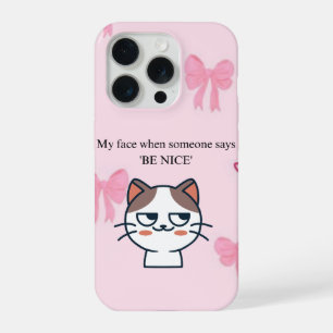 Mijn Gezicht Als Iemand Me Vriendelijk Zegt Te Zij iPhone 15 Pro Case