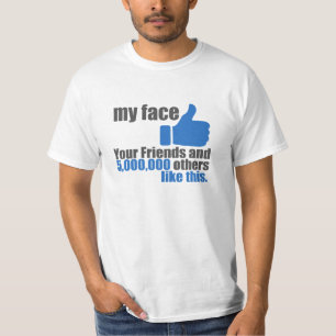 Mijn gezicht t-shirt