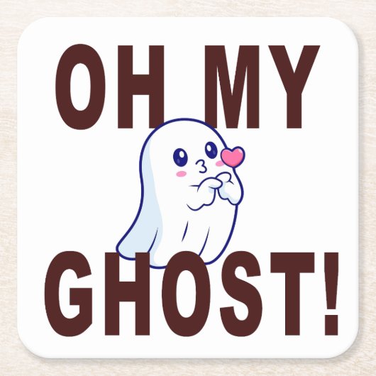 Mijn Ghost! Kartonnen Onderzetters (Voorkant)
