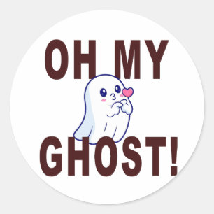 Mijn Ghost! Ronde Sticker