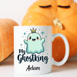 Mijn Ghostking Kawaii Halloween Mok voor Vriend