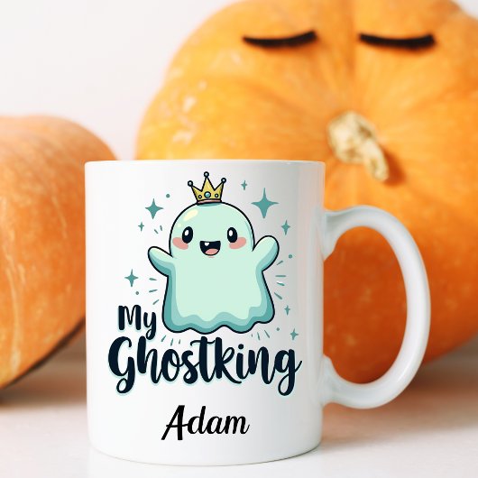Mijn Ghostking Kawaii Halloween Mok voor Vriend