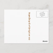 Mijn Ghoulish Cijfer bekijken Briefkaart (Achterkant)