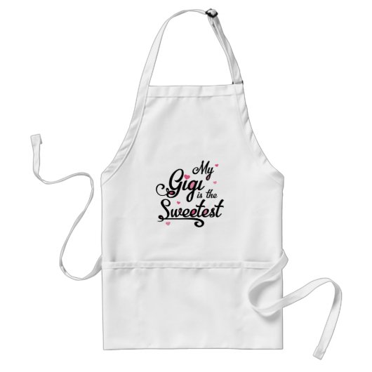 Mijn Gigi is de liefste Apron Standaard Schort (Voorkant)