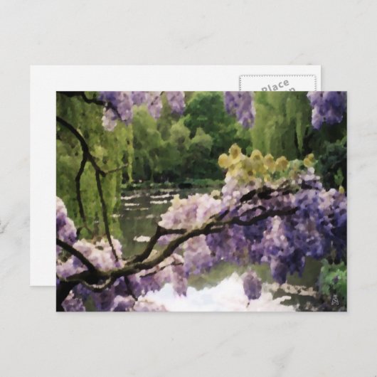 Mijn Giverny Spring Briefkaart (Voorkant / Achterkant)