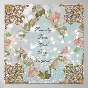 Mijn Glam Laundry Room Poster