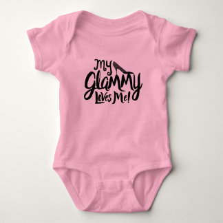 Mijn Glammy houdt van Baby kleding Romper