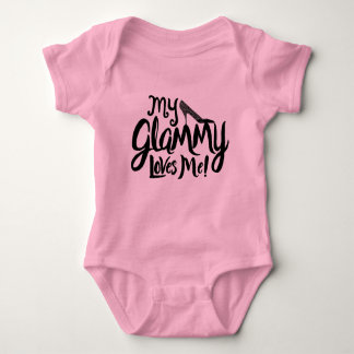 Mijn Glammy houdt van mij! Baby Romper