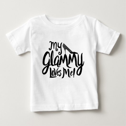 "Mijn Glammy houdt van mij!" Kleding voor kleinkin (Voorkant)