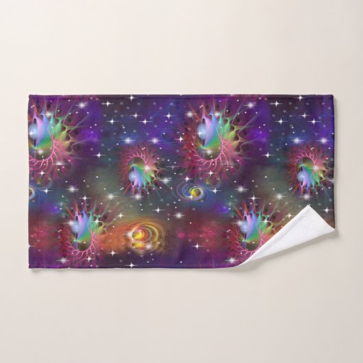 Mijn Glamoureus Funky Disco Pattern Bad Handdoek (Handdoek)