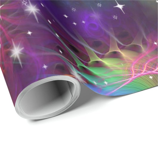 Mijn Glamoureus Funky Disco Pattern Cadeaupapier (Rol Hoek)