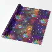 Mijn Glamoureus Funky Disco Pattern Cadeaupapier (Uitgerold)