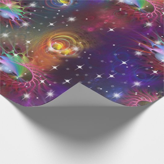 Mijn Glamoureus Funky Disco Pattern Cadeaupapier (Hoek)