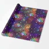 Mijn Glamoureus Funky Disco Pattern Cadeaupapier (Uitgerold)