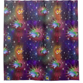 Mijn Glamoureus Funky Disco Pattern Douchegordijn