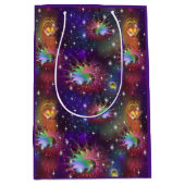 Mijn Glamoureus Funky Disco Pattern Medium Cadeauzakje (Voorkant)