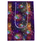 Mijn Glamoureus Funky Disco Pattern Medium Cadeauzakje (Achterkant)