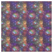 Mijn Glamoureus Funky Disco Pattern Stof (Swatch)