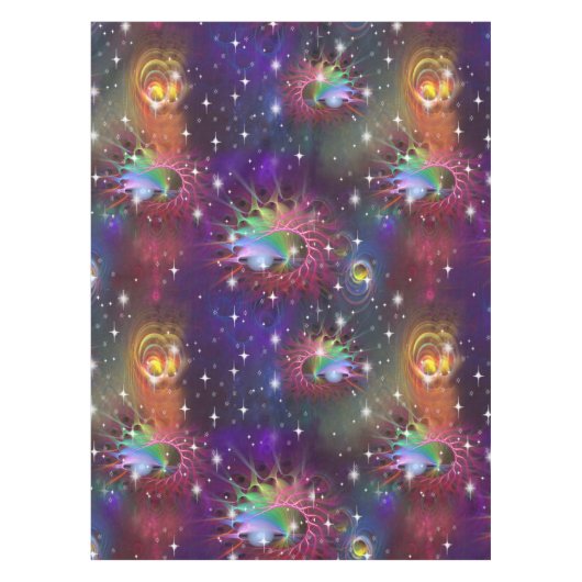 Mijn Glamoureus Funky Disco Pattern Tafelkleed (Voorkant)