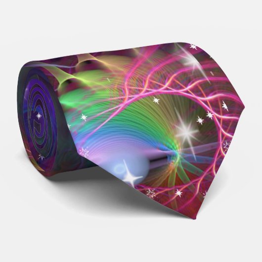 Mijn Glamoureus Funky Disco Pattern Wrapping Paper Stropdas (Opgerold)