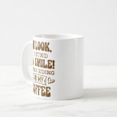 Mijn glimlach gevonden koffiemok (Voorkant links)