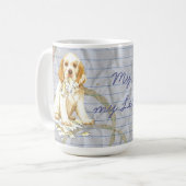 Mijn Glumber Spaniel Ate Mijn Lesson Plan Koffiemok (Voorkant links)