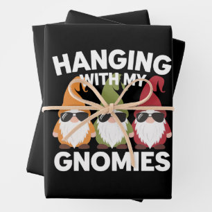 Mijn Gnome Vriendjes Leuk Tuinkabouter Inpakpapier Vel