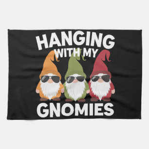 Mijn Gnome Vriendjes Leuk Tuinkabouter Theedoek