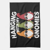 Mijn Gnome Vriendjes Leuk Tuinkabouter Theedoek (Verticaal)