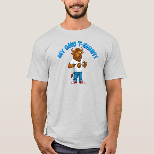 Mijn Gnu T-shirt (Voorkant)